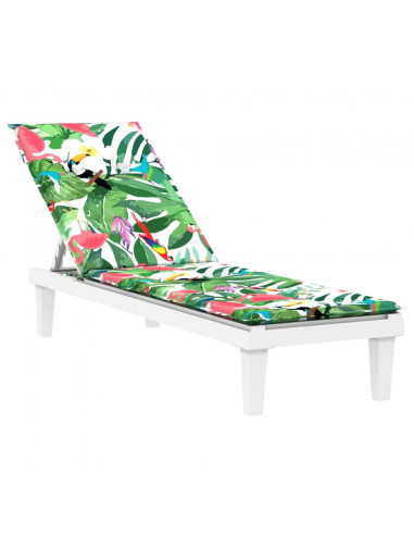 Cuscino per Sedia a Sdraio Multicolore in Tessuto Oxford