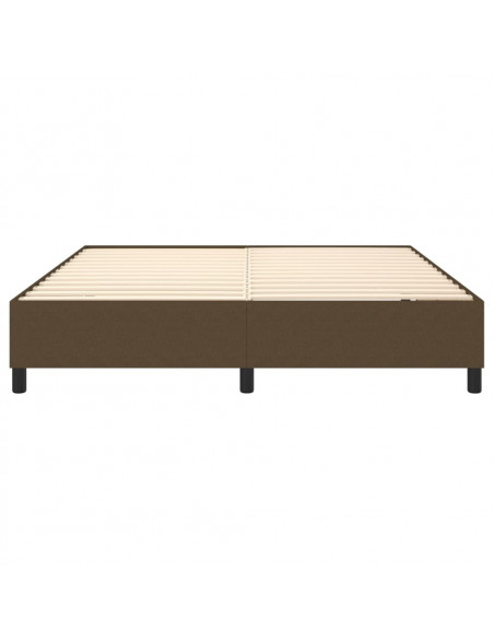 Giroletto Marrone Scuro 160x200 cm in Tessuto
