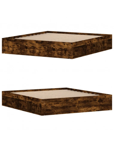 Giroletto Rovere Fumo 180x200 cm Super King