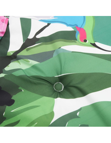 Cuscino Panca da Giardino Multicolore 120x50x3cm Tessuto Oxford