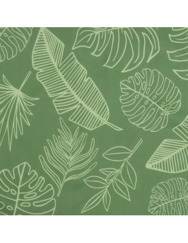 Cuscino per Panca a Foglie 120x50x3 cm in Tessuto Oxford