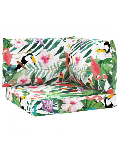 Cuscini per Pallet 3 pz Multicolore in Tessuto Oxford