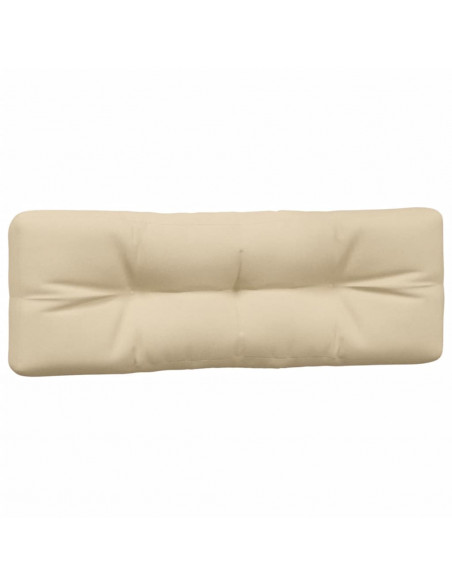 Cuscini per Pallet 7 pz Beige in Tessuto