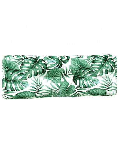 Cuscini per Pallet 7 pz Motivo a Foglie Tessuto