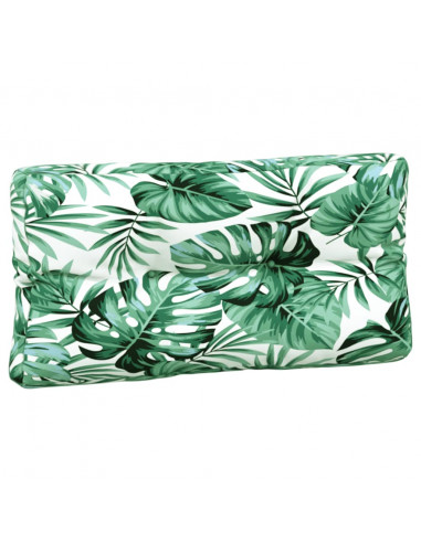 Cuscini per Pallet 7 pz Motivo a Foglie Tessuto