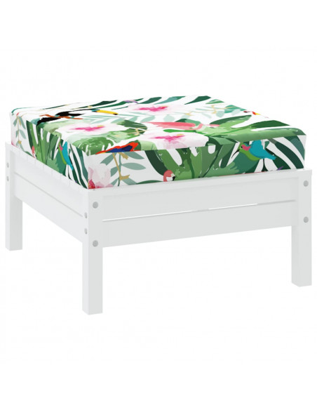 Cuscino per Pallet Multicolore 60x60x8 cm in Tessuto Oxford