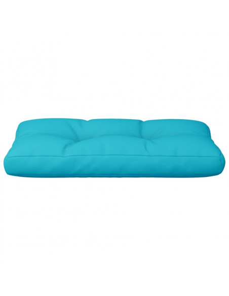 Cuscino per Pallet Turchese 80x40x12 cm in Tessuto