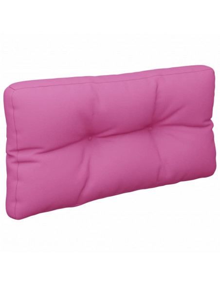 Cuscini per Pallet 2 pz Rosa in Tessuto