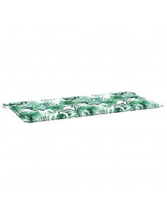 Cuscino per Panca a Foglie 120x50x3 cm in Tessuto Oxford 2