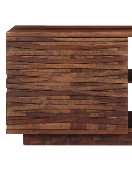 Mobile Porta TV 120x30x40 cm in Legno Massello di Acacia
