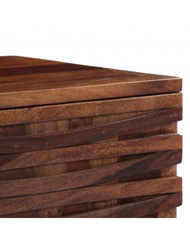 Mobile Porta TV 120x30x40 cm in Legno Massello di Acacia