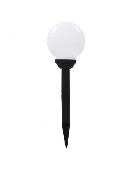 Lampade Solari da Esterni Sferiche 4pz LED RGB 15cm