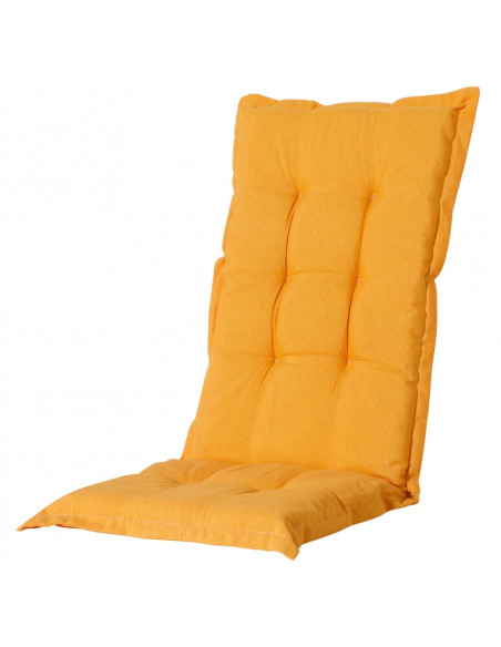 Madison Cuscino Sedia Schienale Basso Panama 123x50 cm Dorato