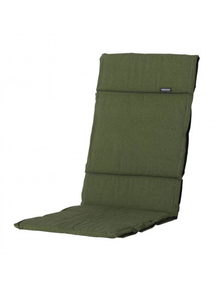 Madison Cuscino per Seduta in Fibra Panama 125x50 cm Verde