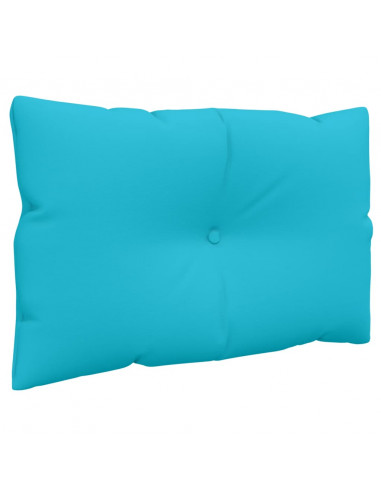 Cuscini per Pallet 2 pz Turchese in Tessuto Oxford