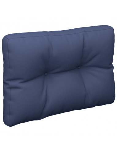 Cuscino per Pallet Blu Marino 50x40x12 cm in Tessuto