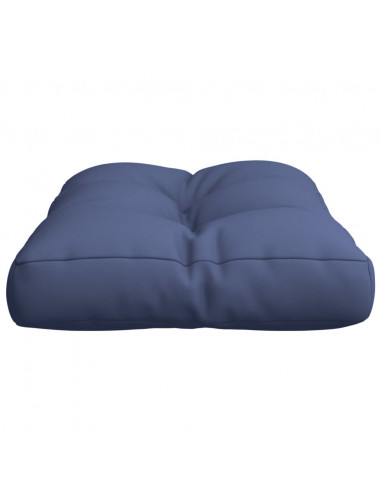 Cuscino per Pallet Blu Marino 50x40x12 cm in Tessuto