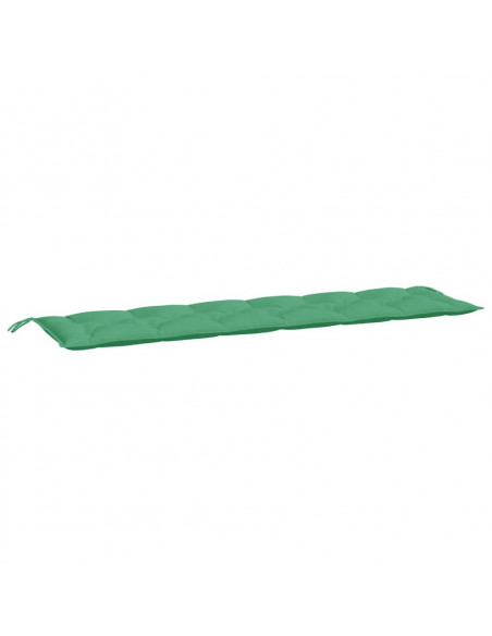 Cuscino per Panca Verde 200x50x7 cm in Tessuto Oxford