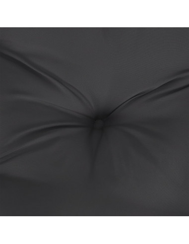 Cuscino per Panca Nero 180x50x7 cm in Tessuto Oxford