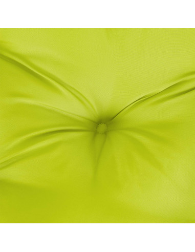 Cuscini per Panca 2 pz Verde Intenso 120x50x7 cm Tessuto Oxford