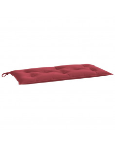 Cuscino per Panca Rosso Vino 110x50x7 cm in Tessuto Oxford 2