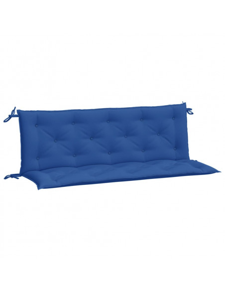 Cuscini per Panca 2 pz Blu 150x50x7 cm in Tessuto Oxford