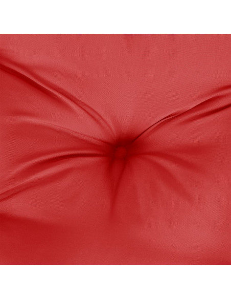 Cuscino per Panca Rosso 150x50x7 cm in Tessuto Oxford