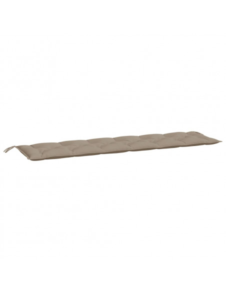 Cuscino per Panca Tortora 200x50x7 cm in Tessuto Oxford