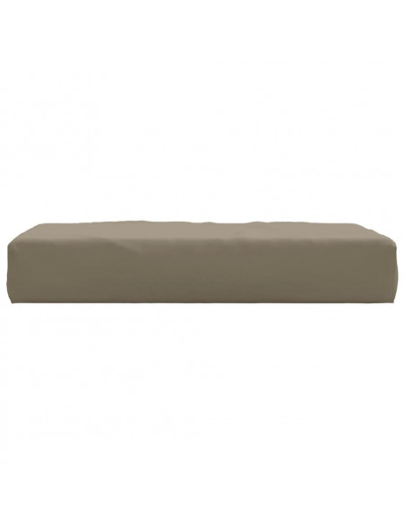 Cuscino per Pallet Tortora 60x60x8 cm in Tessuto Oxford