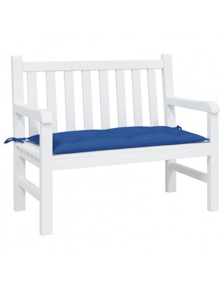 Cuscino per Panca Blu 110x50x7 in Tessuto Oxford