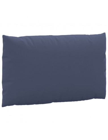 Cuscini per Pallet 3 pz Blu Marino in Tessuto Oxford