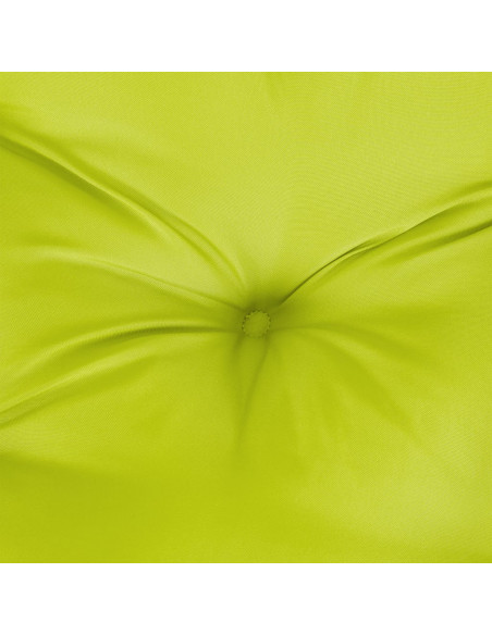 Cuscino Rotondo Verde Chiaro Ø 60x11 cm in Tessuto Oxford