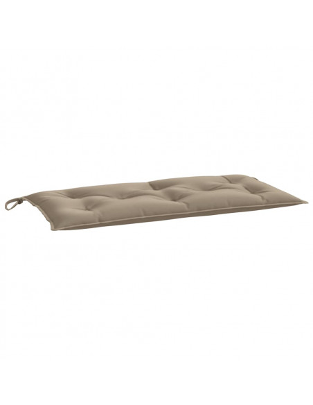 Cuscino per Panca Tortora 100x50x7 cm in Tessuto Oxford