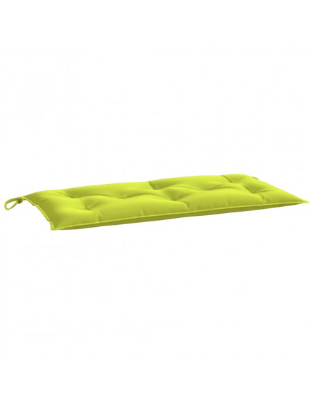 Cuscino per Panca Verde Brillante 100x50x7 cm in Tessuto Oxford