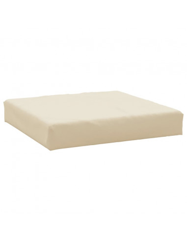 Cuscini per Pallet 2 pz Beige in Tessuto Oxford