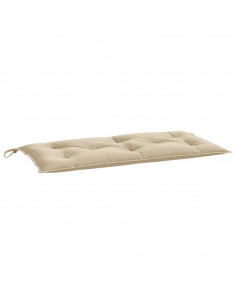 Cuscino per Panca Beige 100x50x7 cm in Tessuto Oxford 2