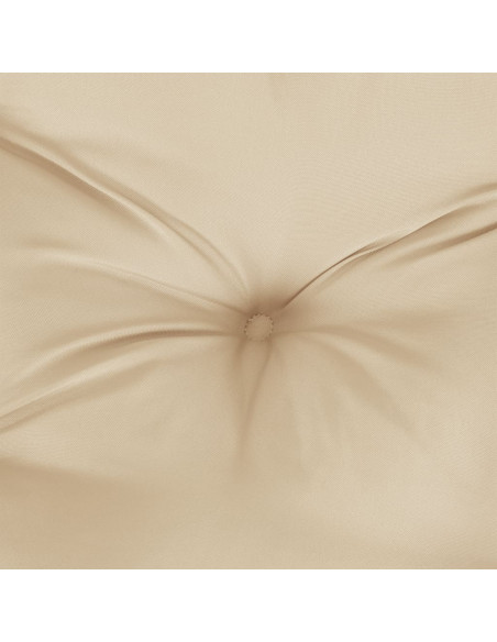 Cuscino per Panca Beige 100x50x7 cm in Tessuto Oxford