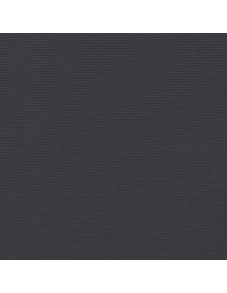 Cuscino per Panca Nero 120x50x7 cm in Tessuto Oxford