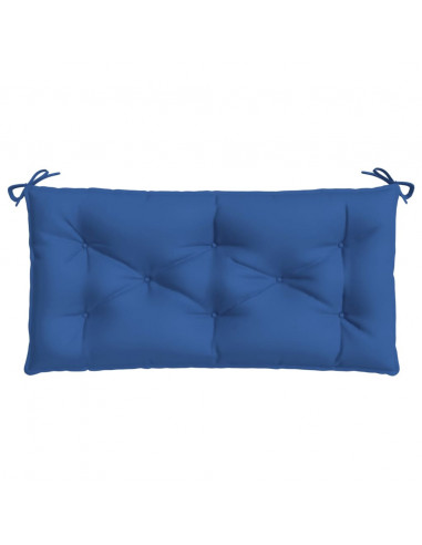 Cuscino per Panca Blu 100x50x7 cm in Tessuto Oxford