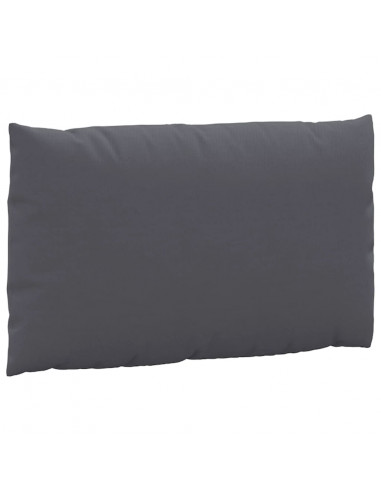 Cuscini per Pallet 2 pz Antracite in Tessuto Oxford