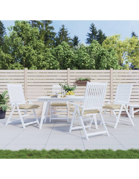Cuscini per Pallet 4 pz Beige 50x50x7 cm Tessuto Oxford