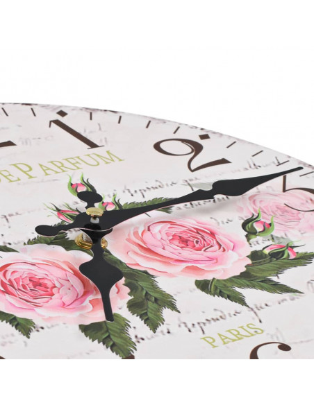 Orologio da Parete Vintage Fiore 30 cm