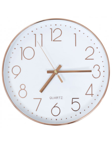 Orologio da Parete 30 cm Oro Rosa