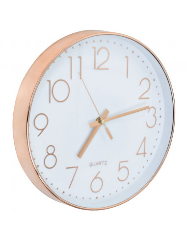 Orologio da Parete 30 cm Oro Rosa