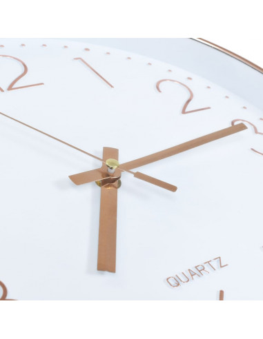 Orologio da Parete 30 cm Oro Rosa