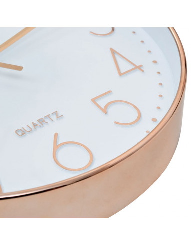 Orologio da Parete 30 cm Oro Rosa
