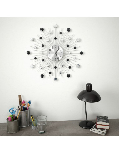 Orologio da Parete con Movimento al Quarzo Design Moderno 50 cm