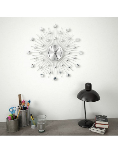 Orologio da Parete con Movimento al Quarzo Design Moderno 50 cm