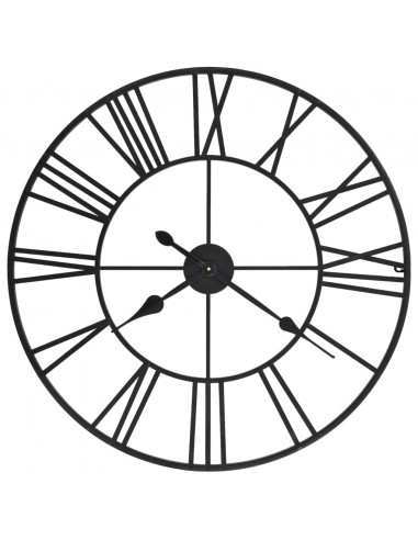 Orologio da Parete Vintage al Quarzo in Metallo 80cm XXL