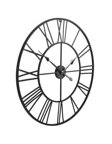 Orologio da Parete Vintage al Quarzo in Metallo 80cm XXL